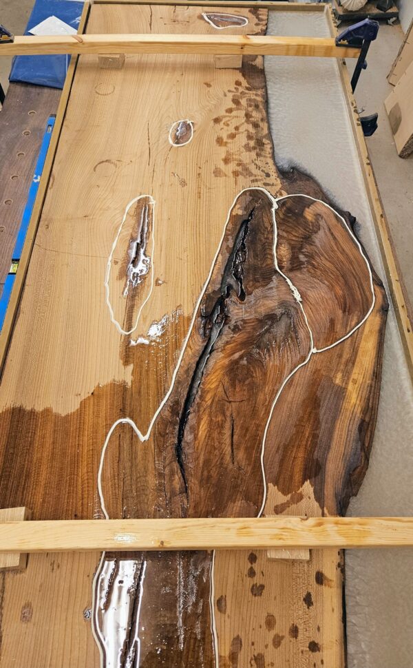 Idag gjorde vi vår största epoxihällning hittills!